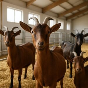 Suplemento vitamínico para ganado caprino