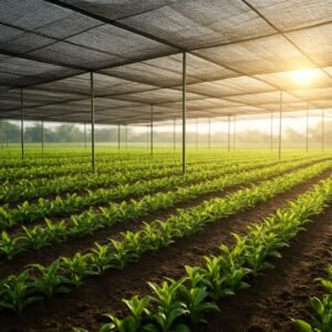 Malla de sombreo agrícola